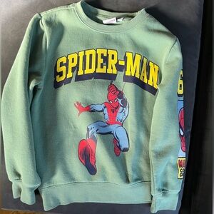 Marvel Spider-Man Kids Fleece Crewneck Sweater